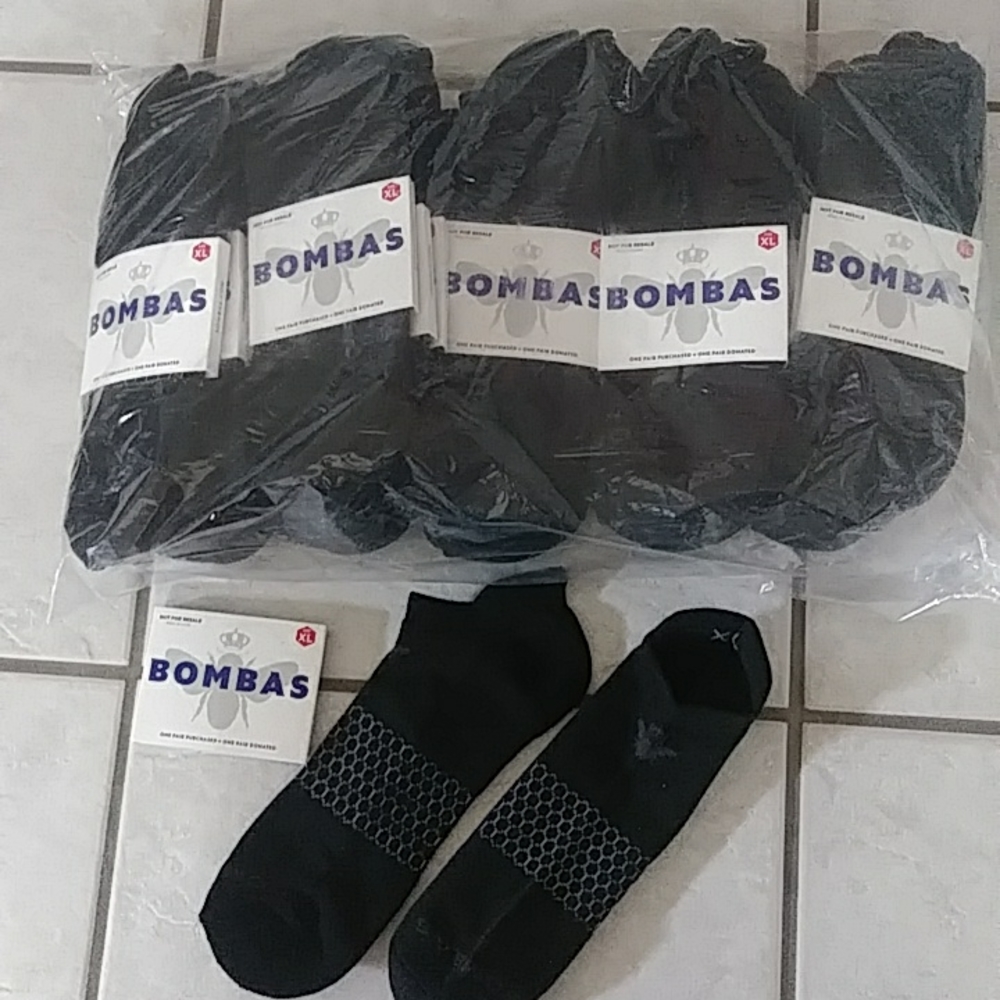 25 pairs Bombas low cut socks Ankle Socks size XL